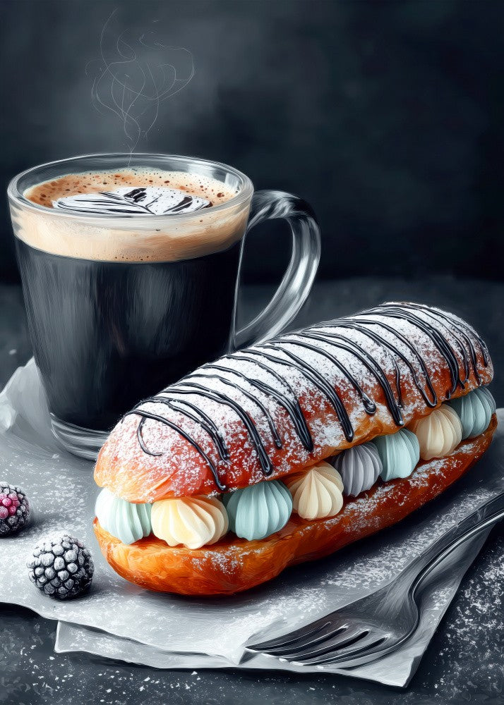 Eclair 2  food art