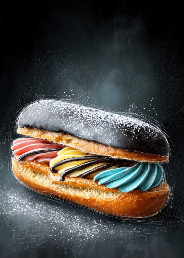 Eclair 5  food art