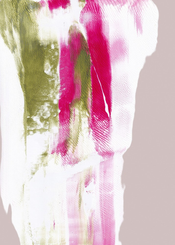 Pink fractal abstract design