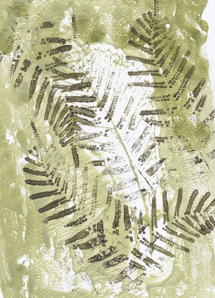 Decorative botanical motif