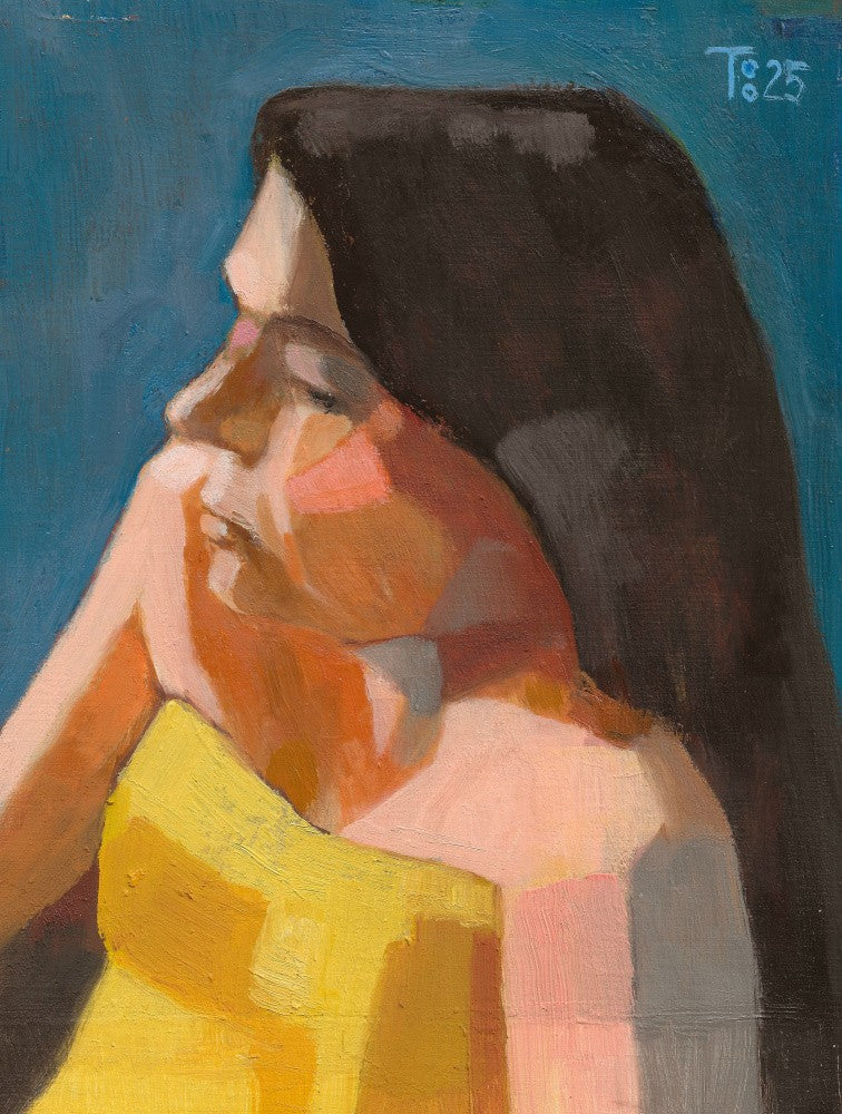 Woman In Yellow Dress