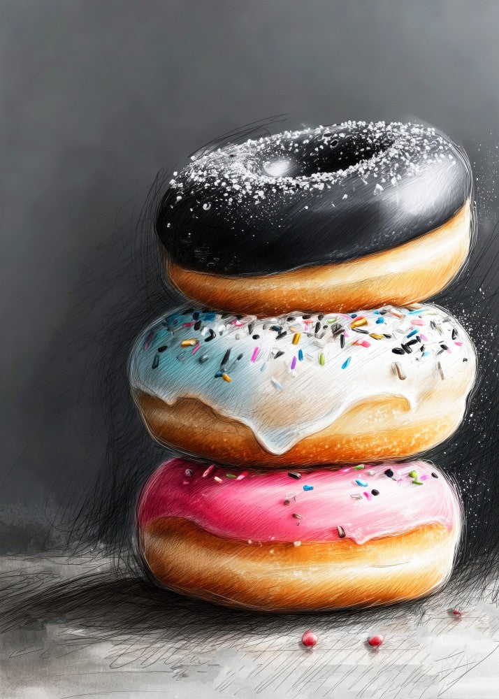 Donuts 1 food art