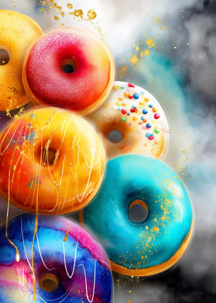 Donuts 11 food art