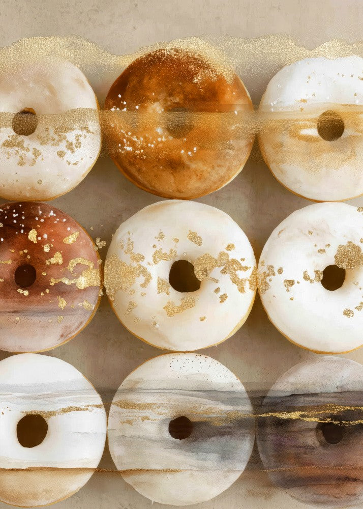 Donuts 16 food art