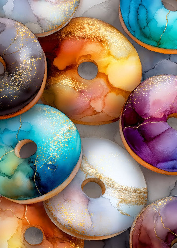 Donuts 20 food art