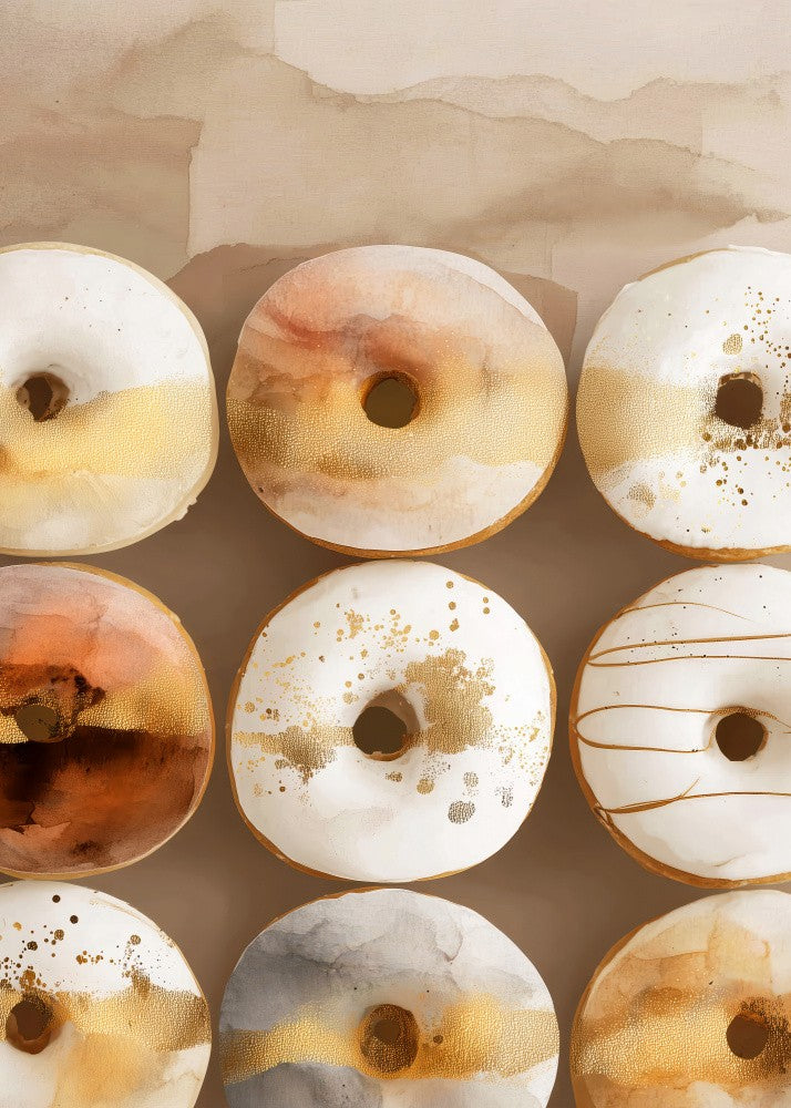Donuts 25 food art