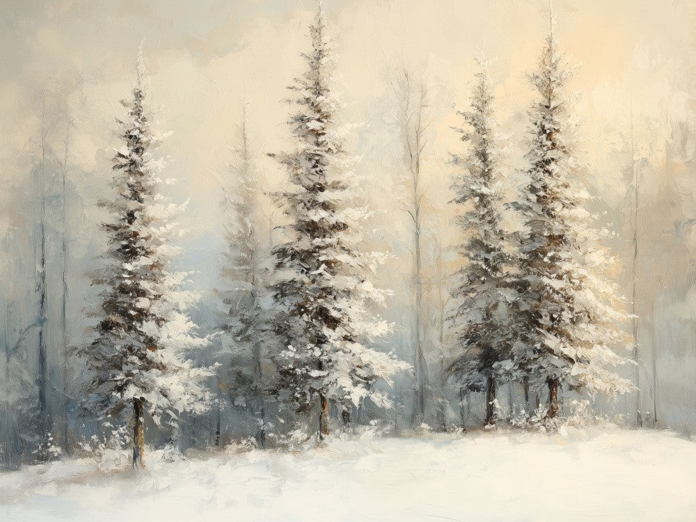 Snowy Pinescape