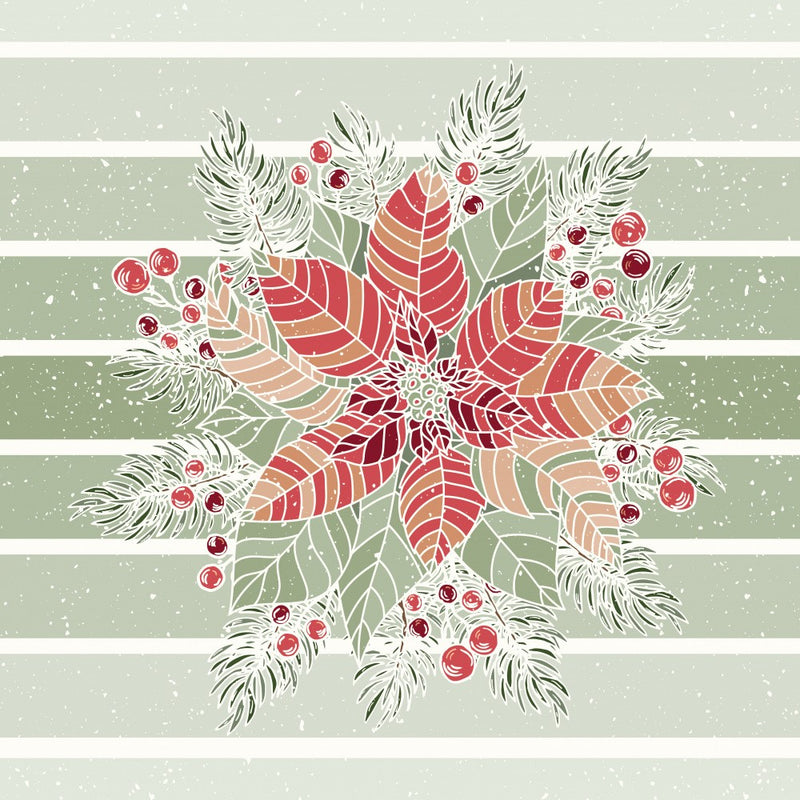 Christmas Bouquet - Poinsettia