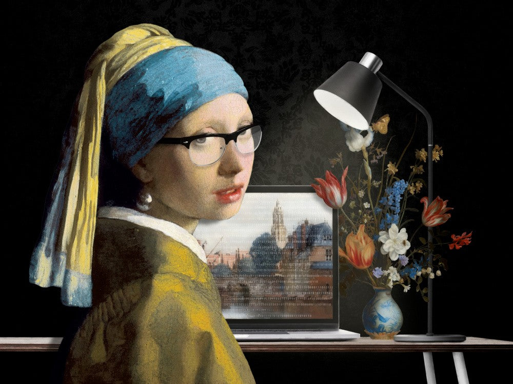 Girl with Pearl -  the World Wide Web Edition