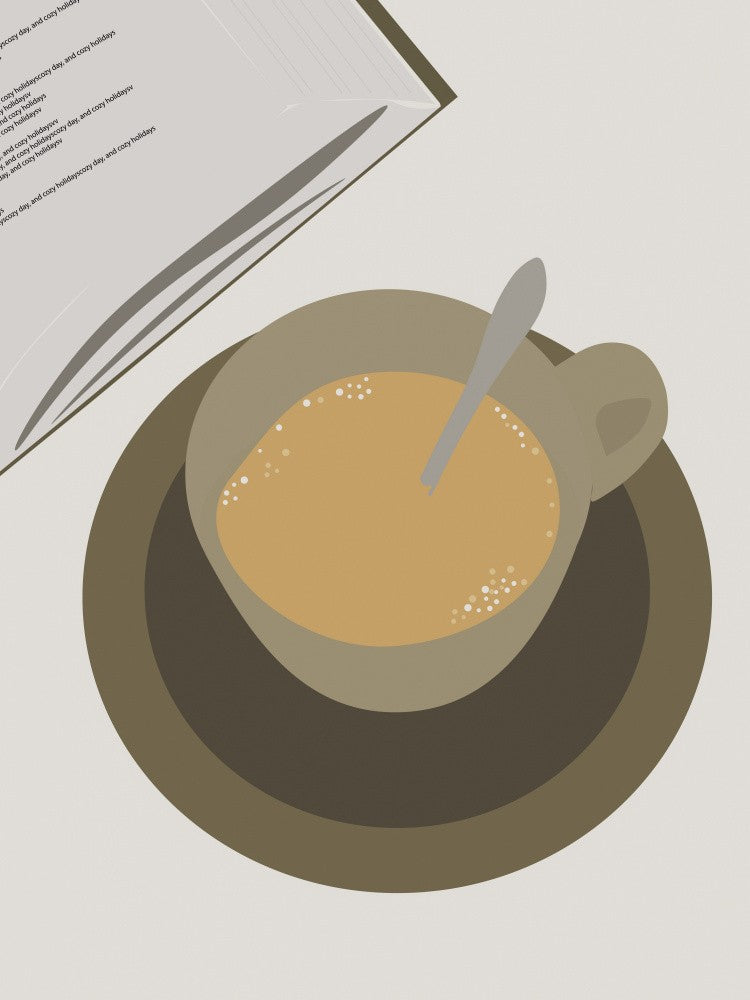 Flat Lay Morning Drink