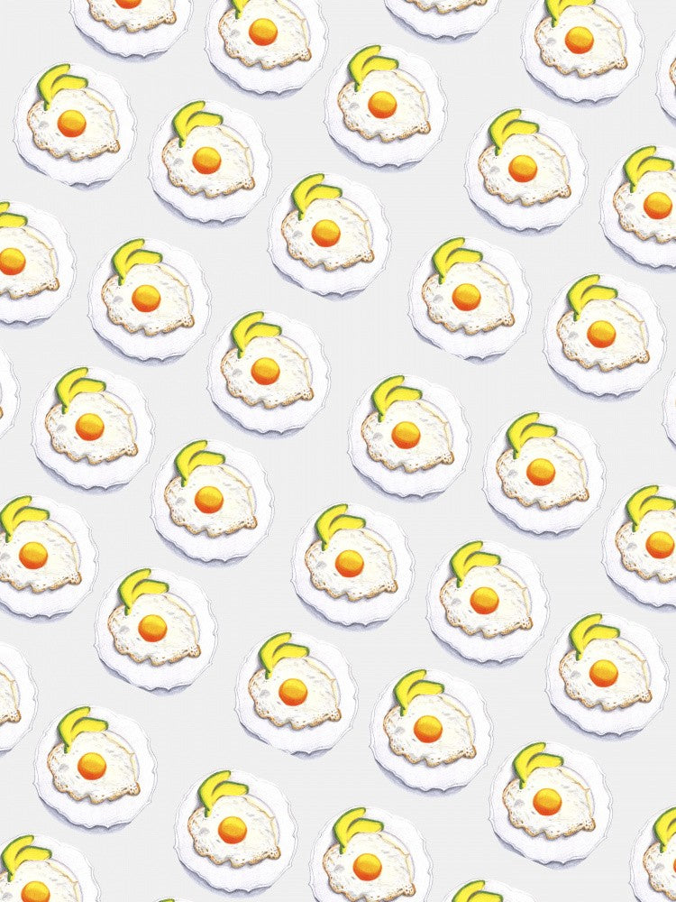 Patrón Huevos Poster