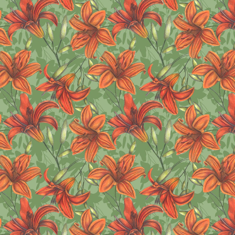 Orange Lilies