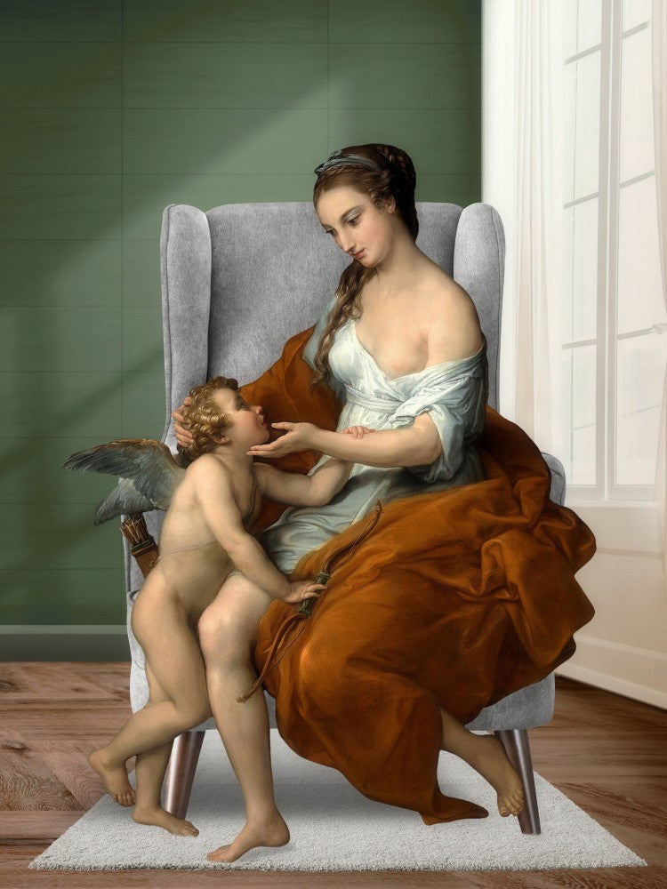 Venere Che Accarezza Cupido