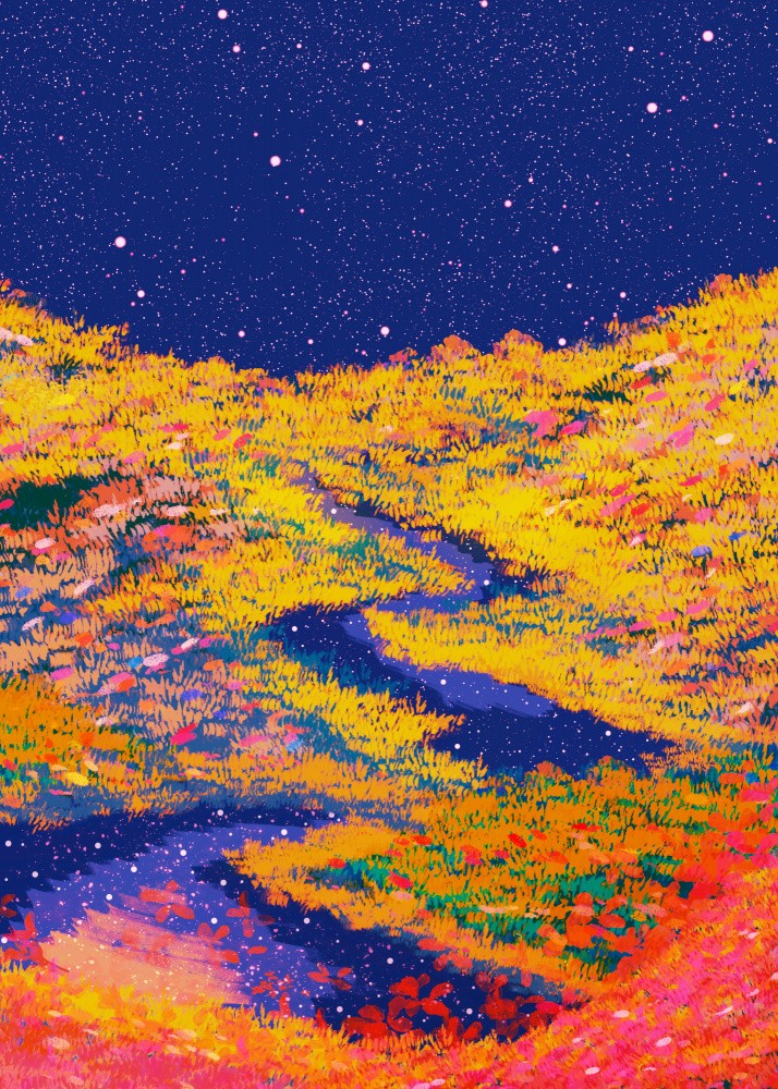 Star grass river