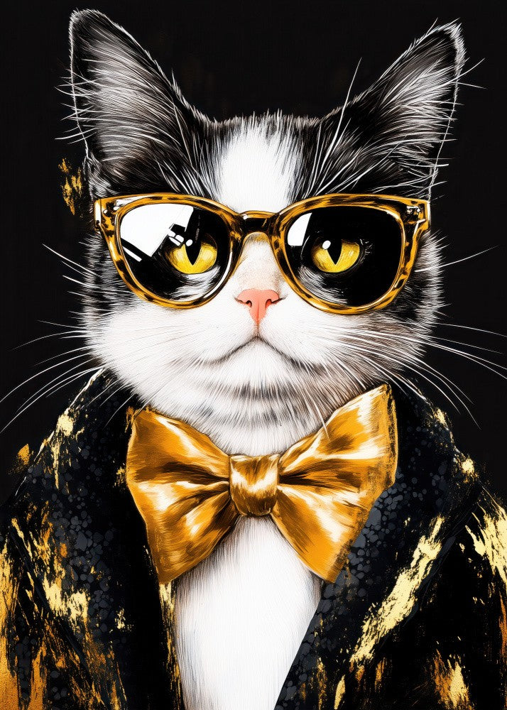 Hipster Cat 4