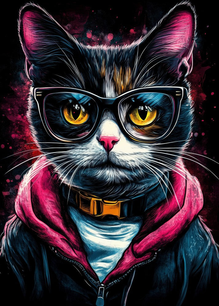 Hipster Katze 5
