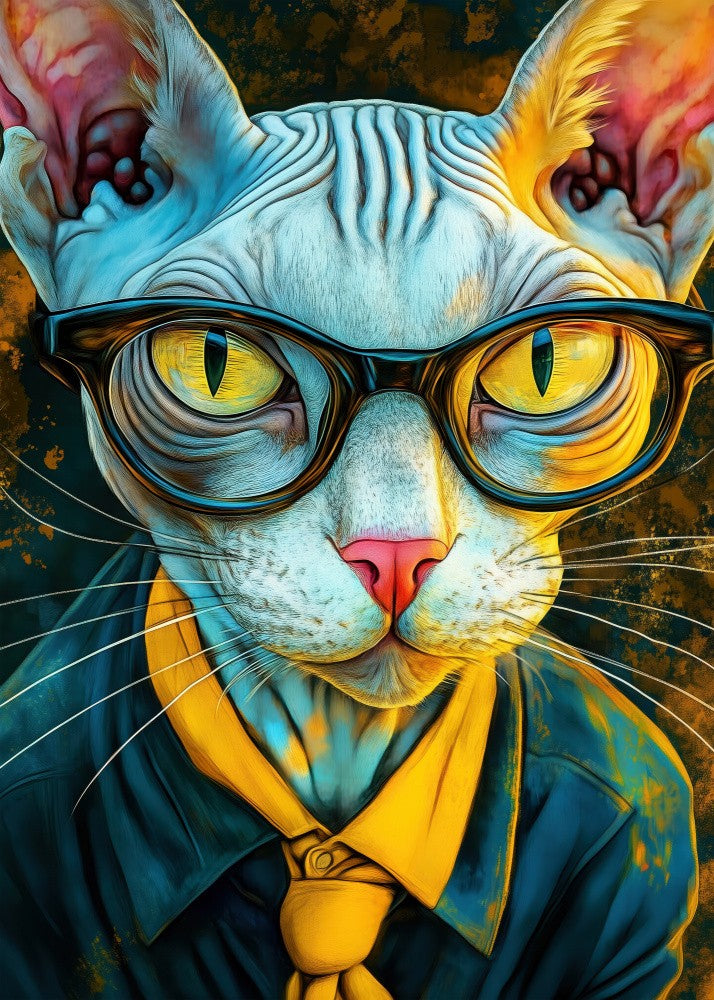 Hipster Cat 7