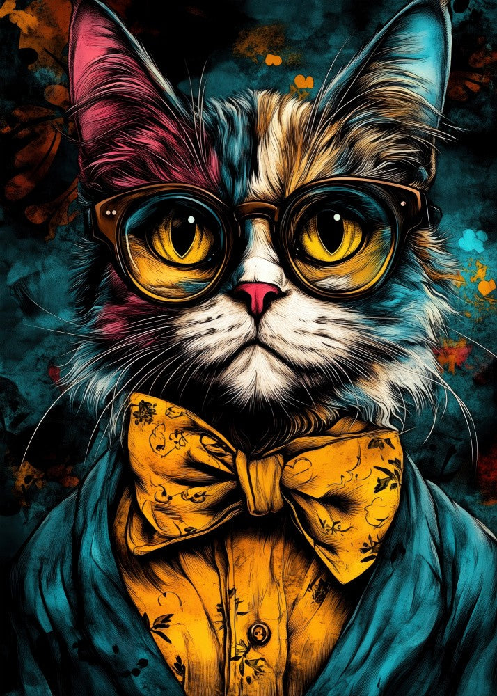 Hipster Cat 9