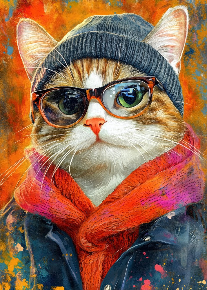 Hipster Cat 14