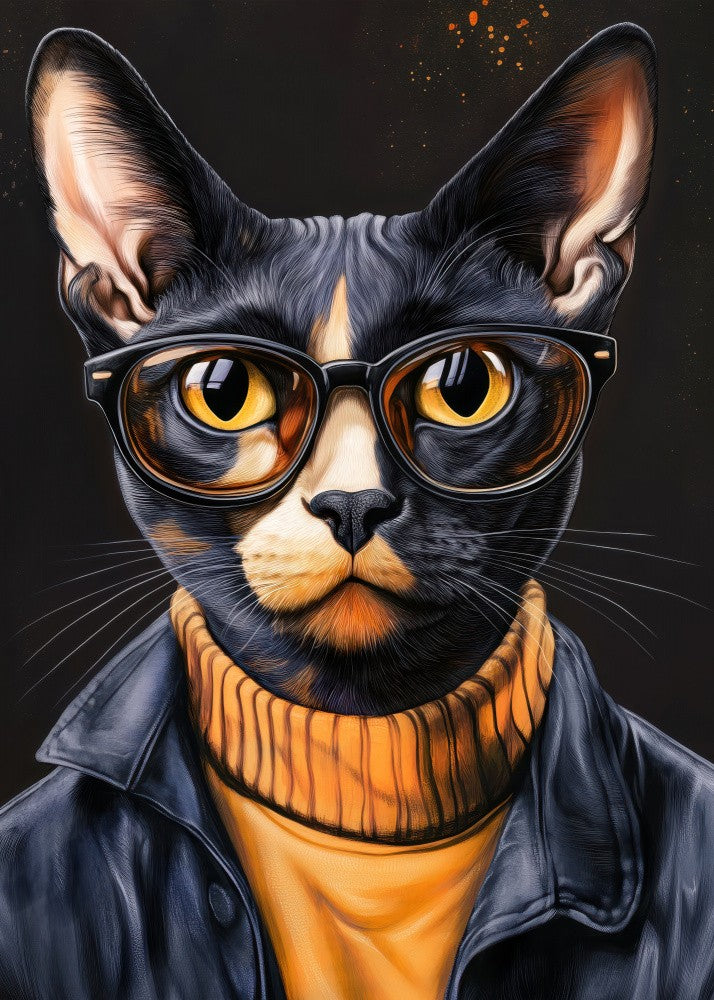 Hipster Cat 15