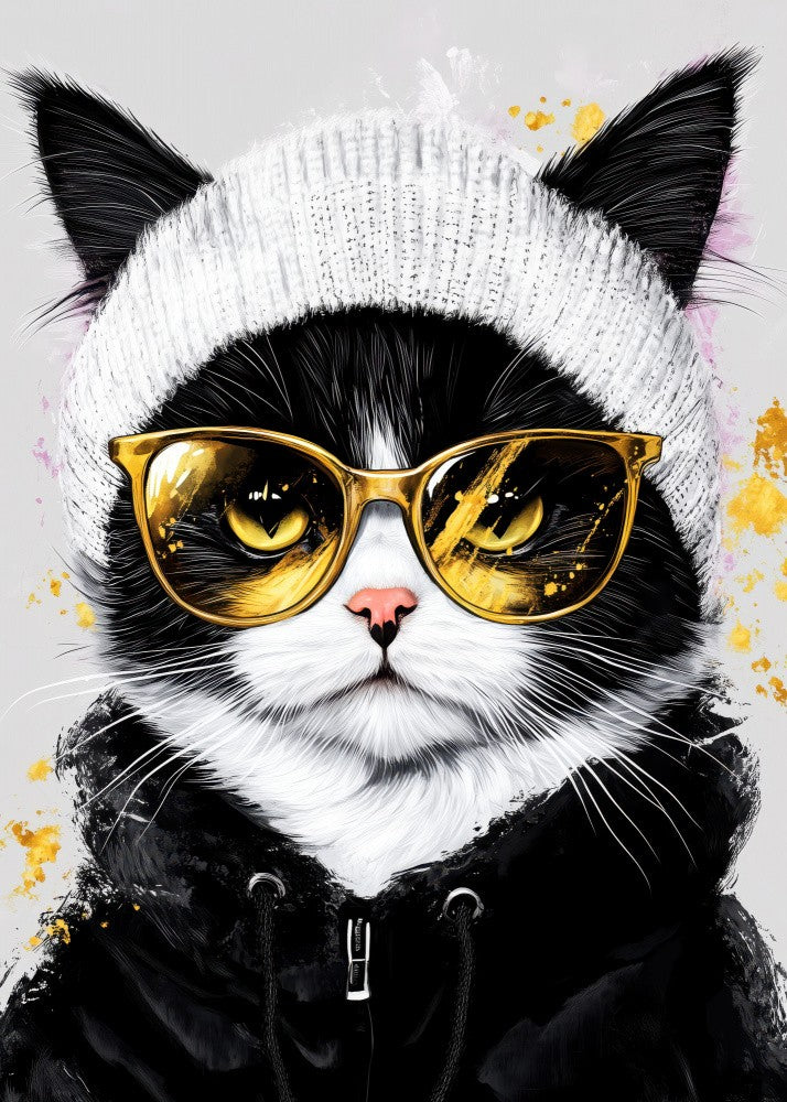 Hipster Cat 17
