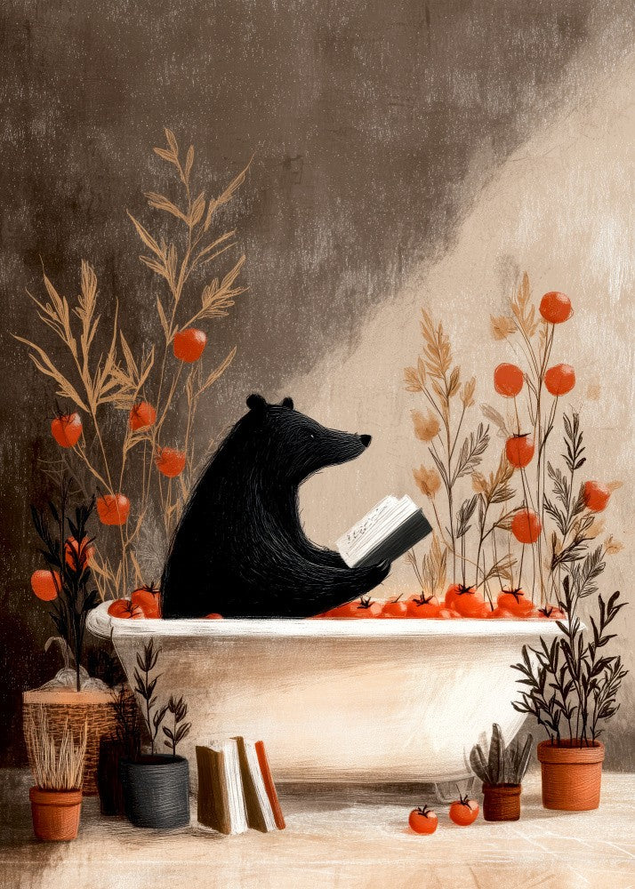 Bear In Bathtube 1