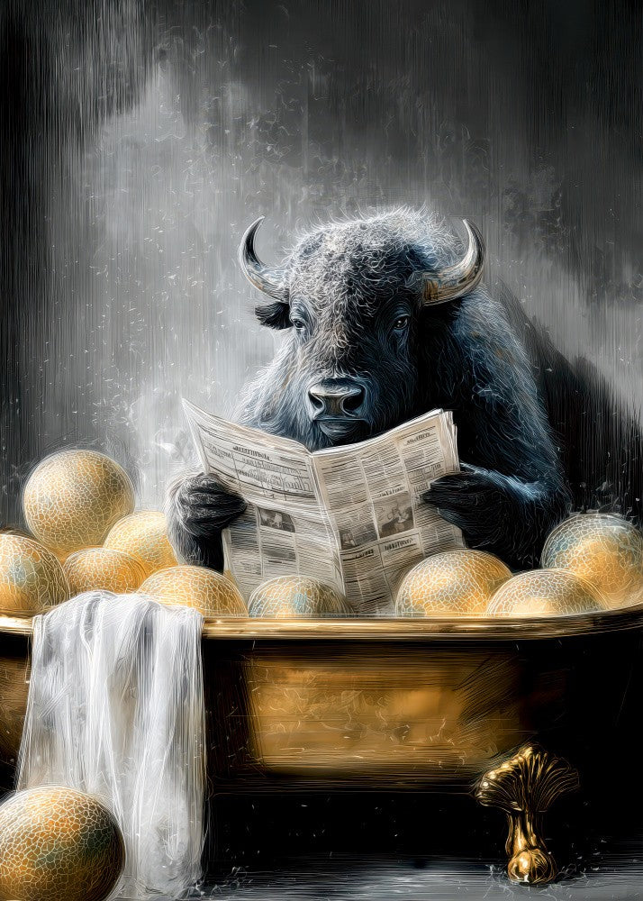 Bison In Bathtube 5