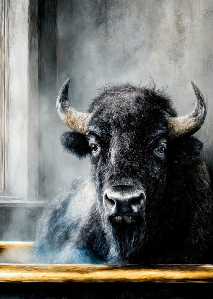 Bison In Bathtube 7