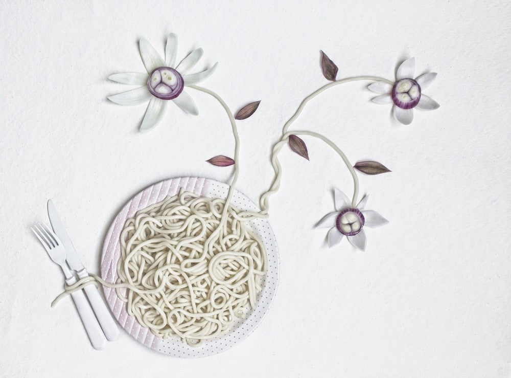  Bucatini with ...onion