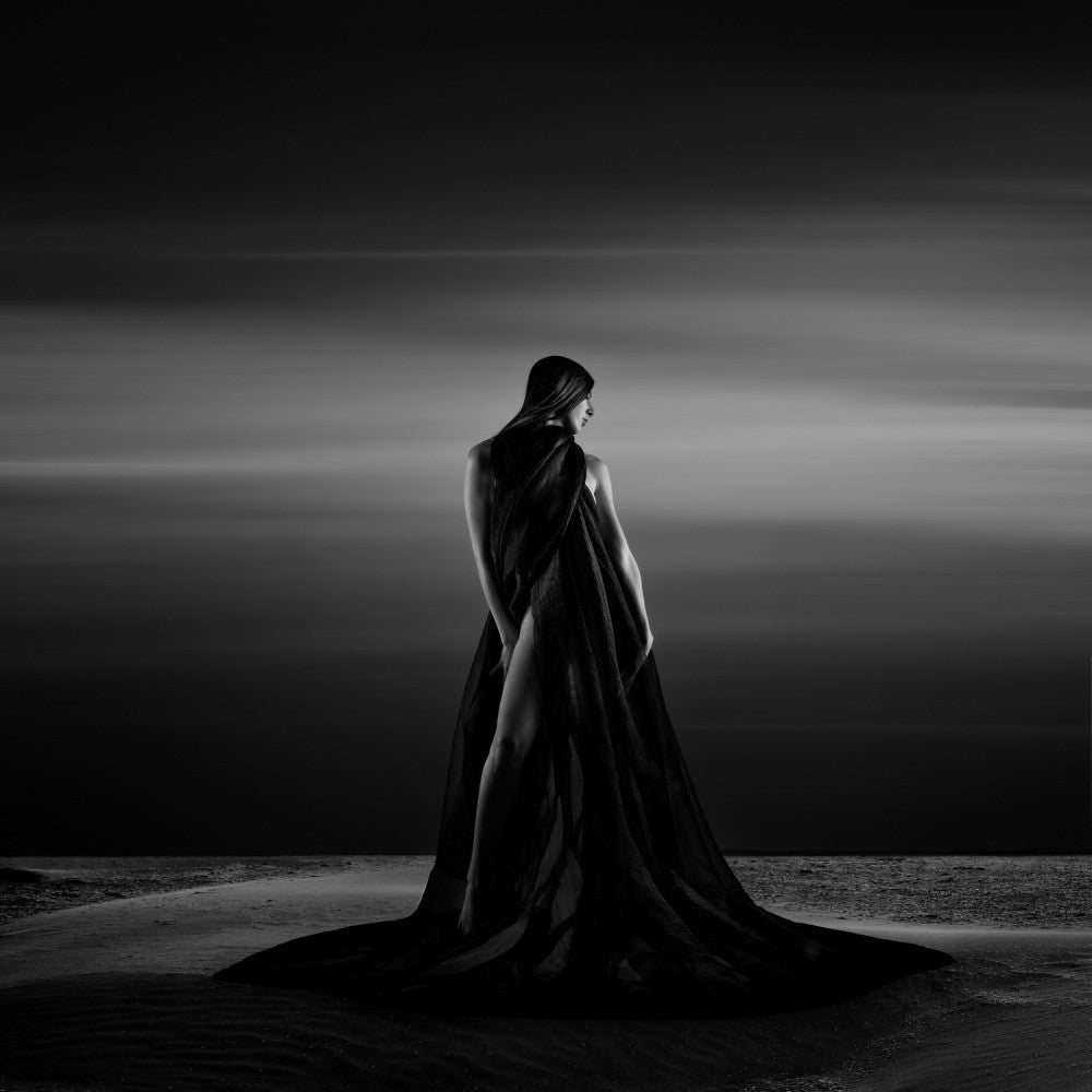 Allein im Sand