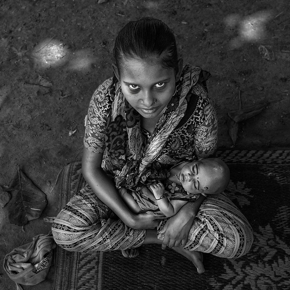 small mother