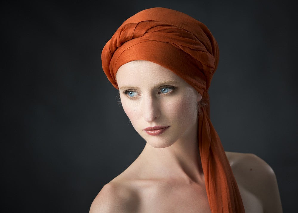 The Girl with the Orange Shawl