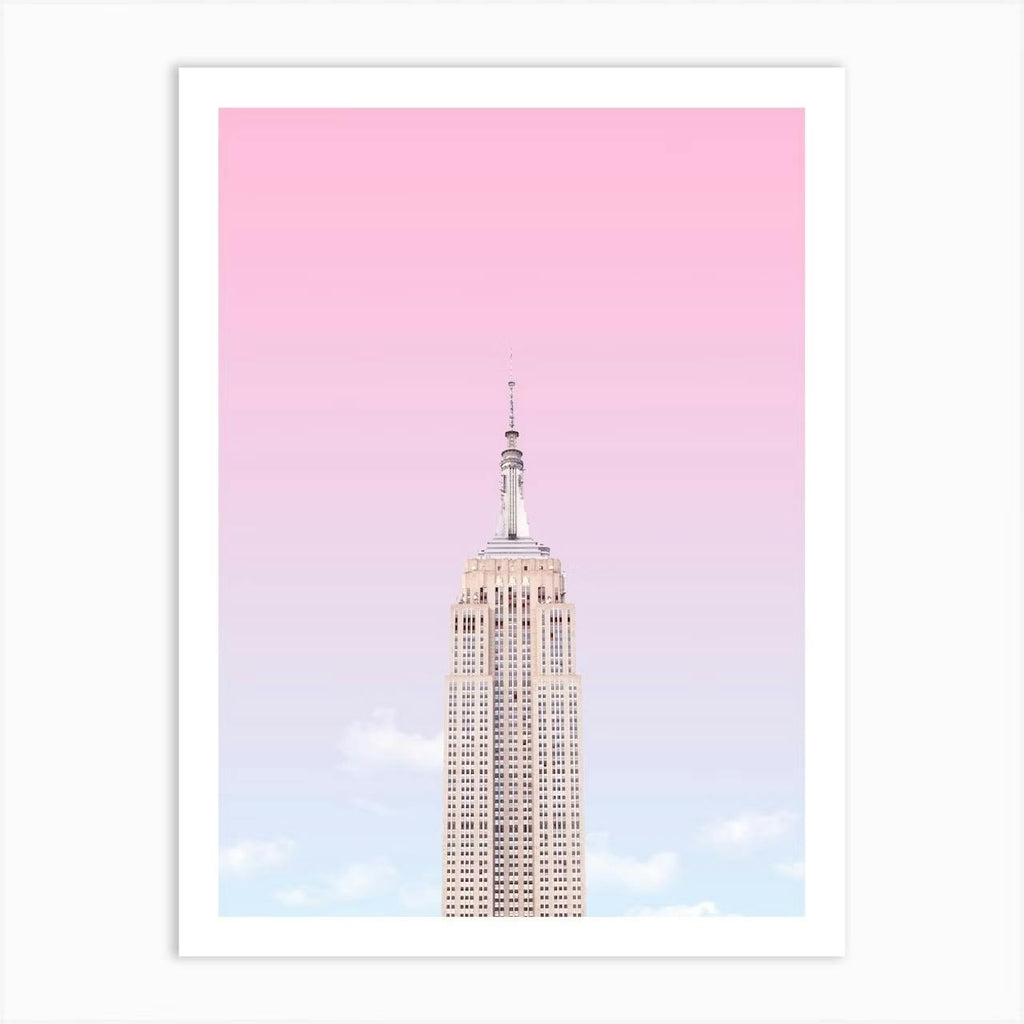 Set of 2 Pink Urban Photography London New York