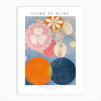 Set of 2 Hilma Af Klint Abstract Exhibition Poster