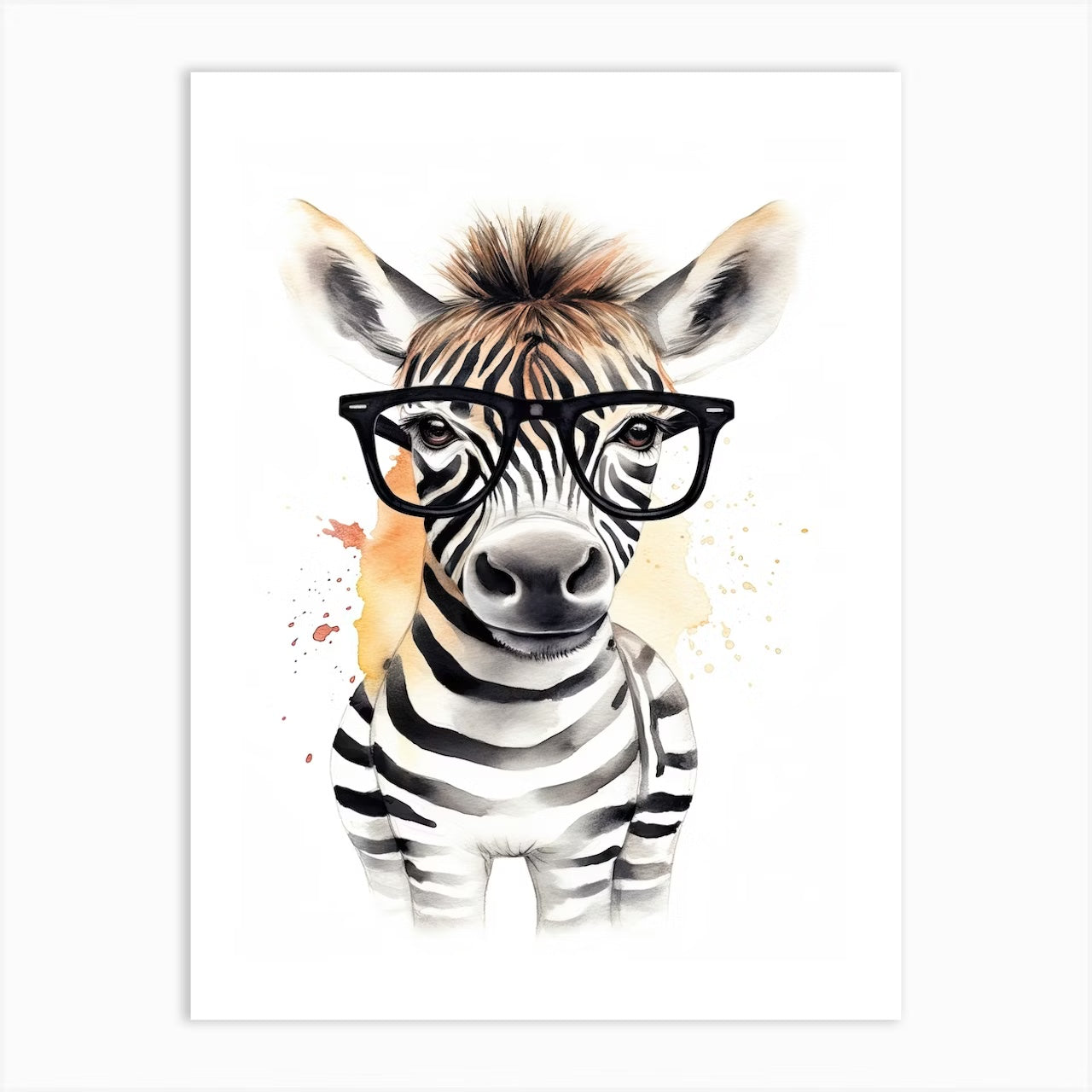 Set of 3 Smat Animals with Sunglasses Kids Nursery