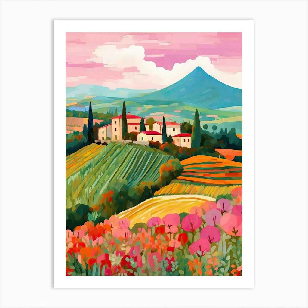 Set of 3 Travel Art Collection Colourful