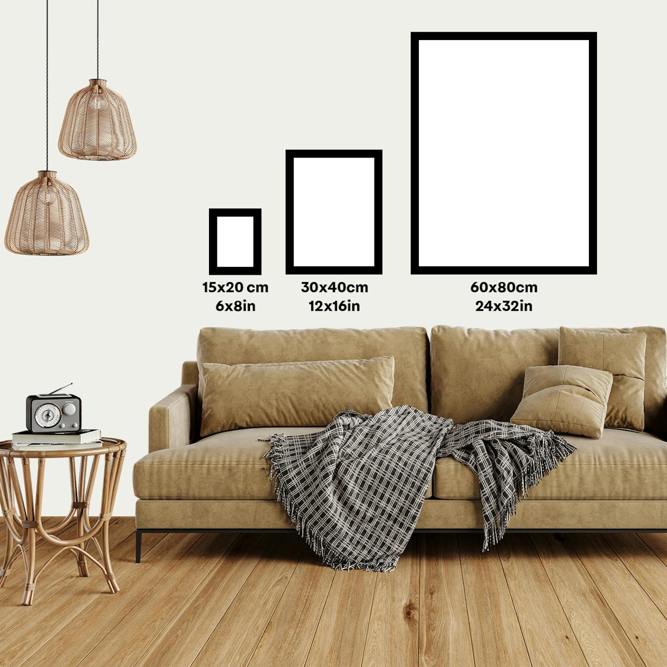 Set of 3 Travel Art Collection Colourful