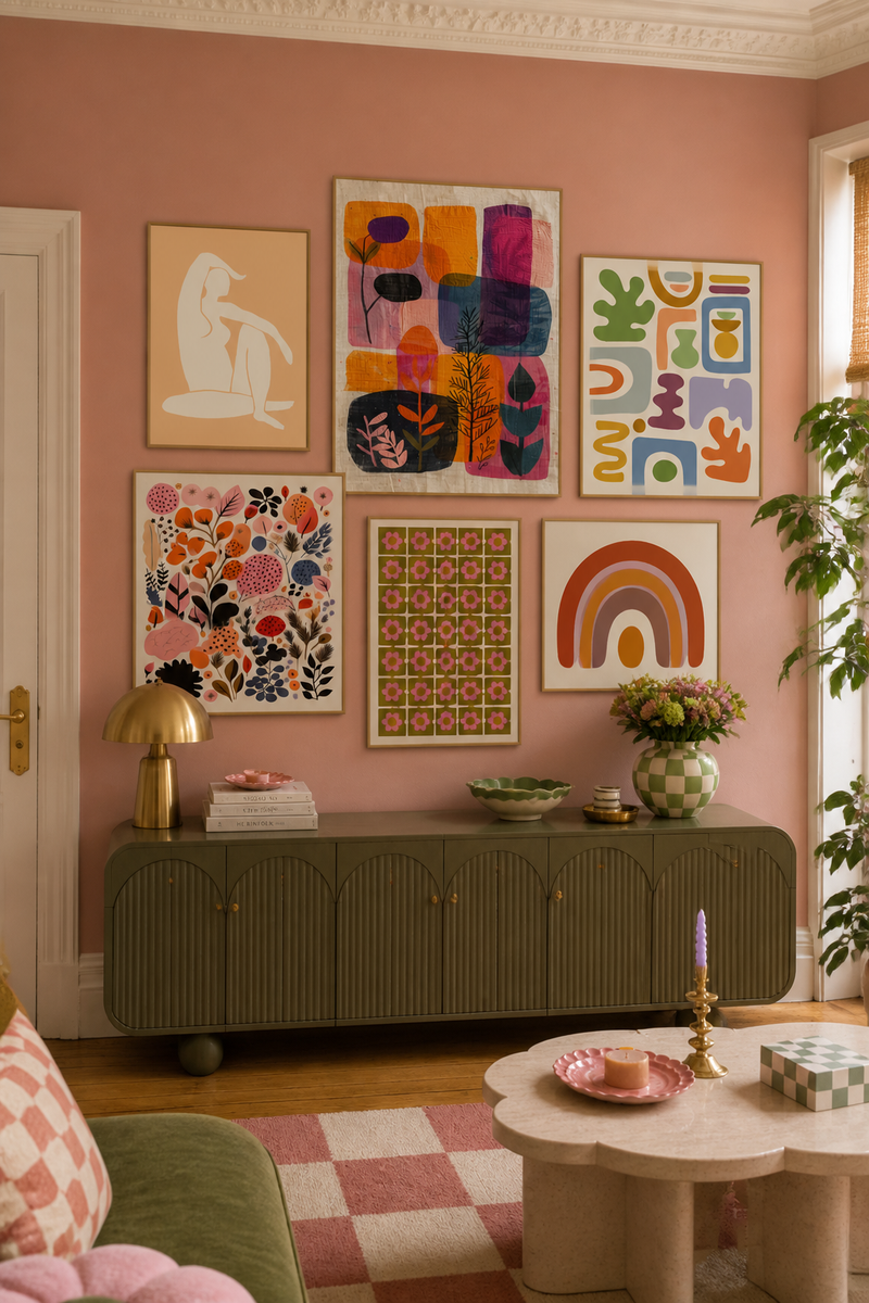 Playful Heritage — living/console-wall