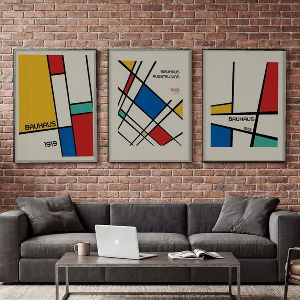 Bauhaus Geometric Retro