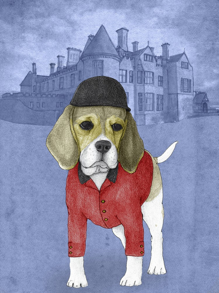 Beagle With Beaulieu Palace