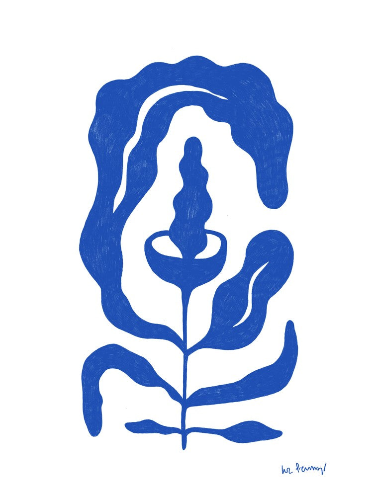 Blue Flower Collection 4