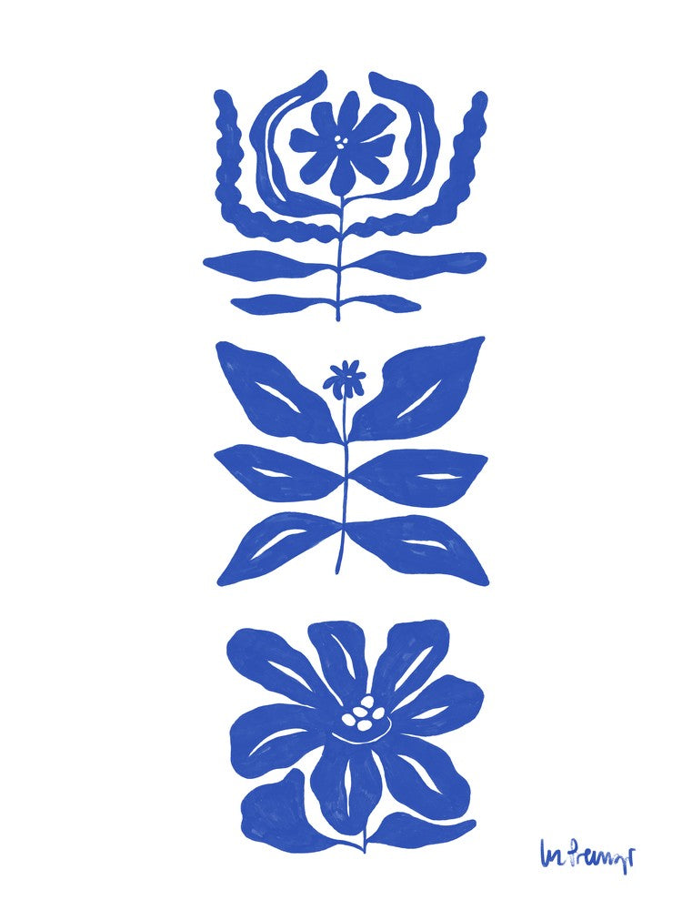Blue Flower Collection 9
