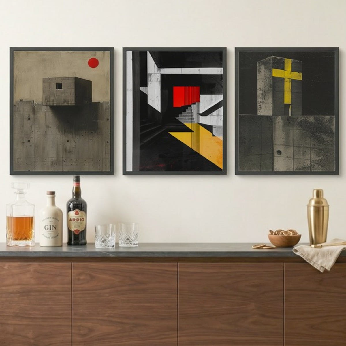 Bold Concrete Geometry