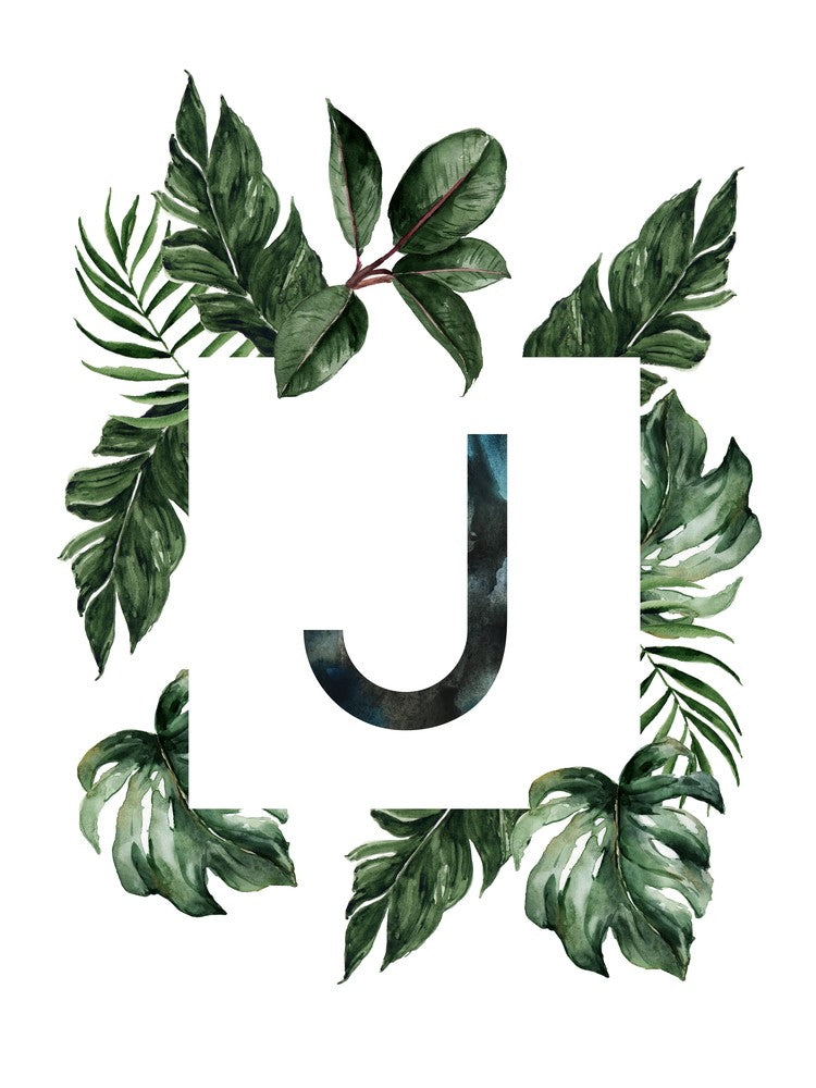 Botanical Alphabet J