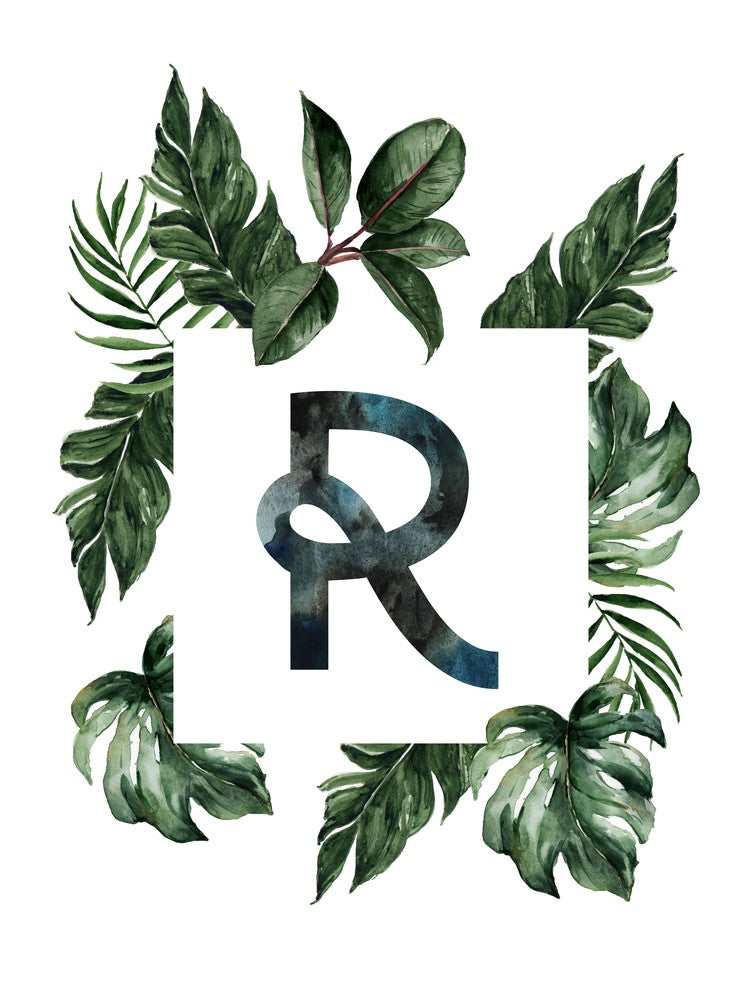 Botanical Alphabet R