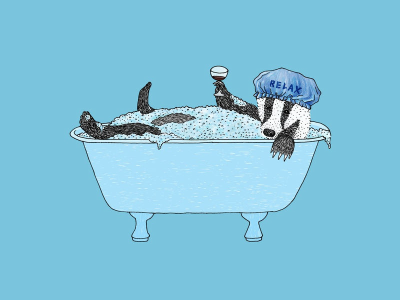 Bubble Bath Badger
