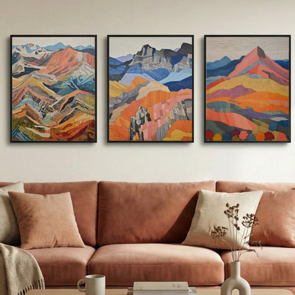 Colourful Mountain Trio