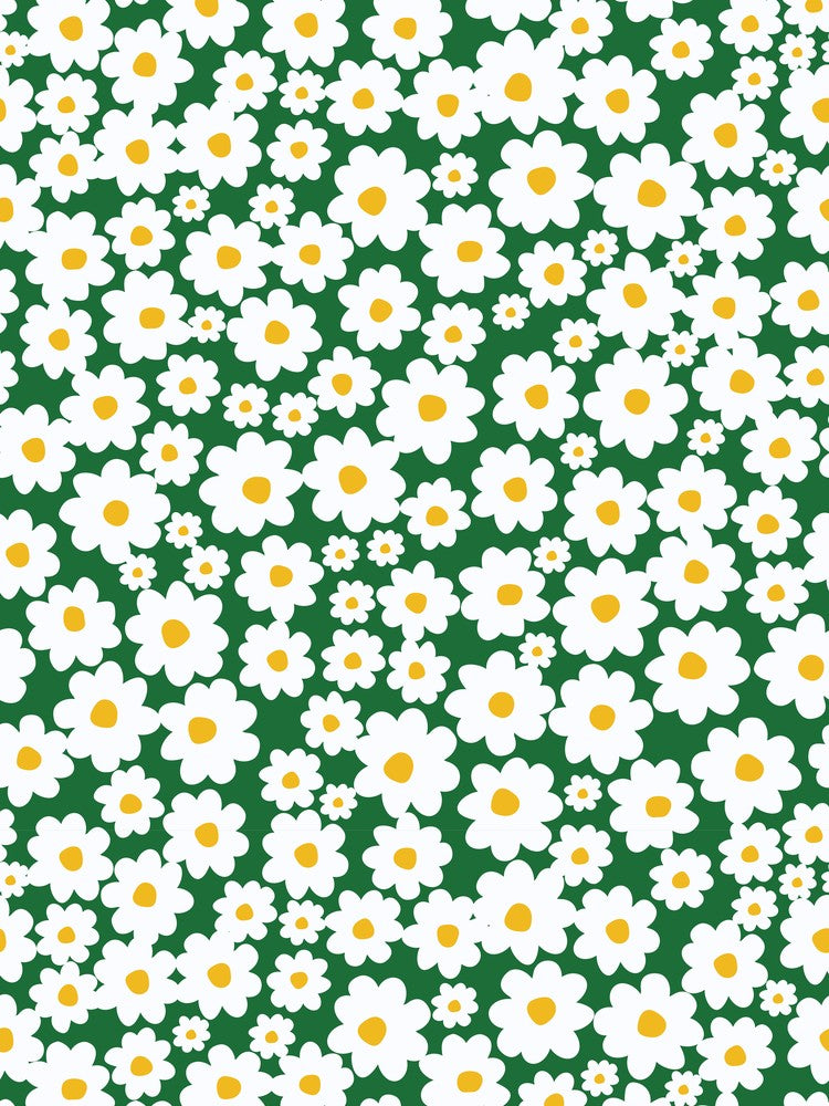 Daisy Garden Green