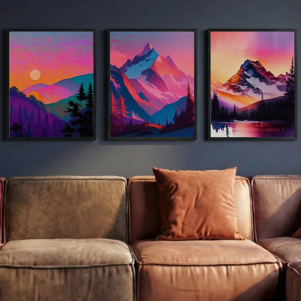 Dreamy Mountain Hues