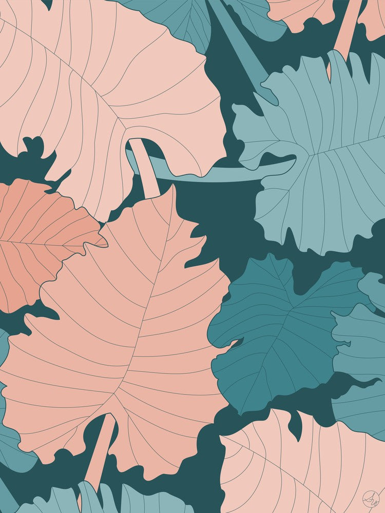 Elephant Ear Leaves